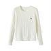 Women's Clothing College Style Round Neck Thick Sweater Tops For Women Autumn And Winter Design Embroidery Twisted Knit Sweater Inner Bottoming Coat_ecoleips.com