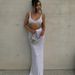 2026 New European And American Style Hot Girl Knit Fashion Women's Strapless Wrap-Breast Solid Color Bodycon Long Skirt_ecoleips.com