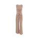 Women's Clothing Retro V Neck Striped Suit Two Piece Suit Fashionable And Capable New Style_ecoleips.com