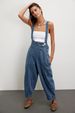 Women's Loose Casual Sleeveless Denim Overalls Side Pocket Clothing_ecoleips.com