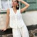 White Vest Set GY27086 European American Style Summer Vacation Leisure Embroidered Jacquard Women's Clothing_ecoleips.com