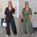 Women's Clothing casual strappy jumpsuit_ecoleips.com