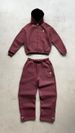 Women's Clothing Two Piece Double Waist Sweatpants Trendy Loose Hip Hop Wide Leg Sports Casual Trousers_ecoleips.com
