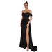 Sequin Mermaid Evening Dress – Sexy High Slit Bodycon Gown For Parties & Special Occasions_ecoleips.com