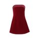 Women's Backless One-Shoulder Tube Top Dress Fashion Sexy Hot Girl Design Winter New_ecoleips.com
