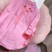Women’s Clothing Colorful Candy Pocket Turn Sleeve Hot Diamond Shirt For Women Spring And Summer New Style_ecoleips.com
