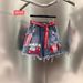 Women's Clothing New Style Personality Contrast Color Bar Letter Printing Belt Short Pants Trendy_ecoleips.com