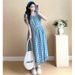 Real Shot In Stock Maternity Summer Sweet Korean Style Ruffled Skirt Flutter Sleeve Plaid Cotton Round Neck Dress_ecoleips.com
