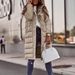 Unisex Longline Zip-Up Hooded Jacket – Oversized Cotton Blend Coat With Stand Collar, S-5XL (Black/Army Green/Khaki/White/Charcoal)_ecoleips.com