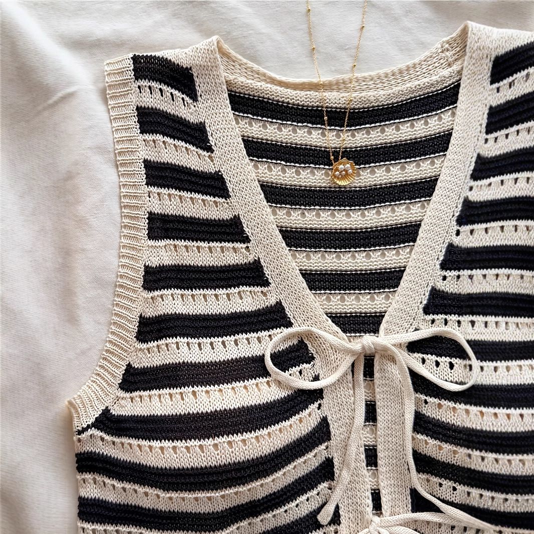 European American Cross-border Spring/summer Vacation Tank Top With Tie-up Cardigan And Shorts Women's Two-piece Set_ecoleips.com