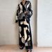 2026 European And American Personality Graffiti Casual Shirt Turn-down Collar Long Sleeve Fashion Women's_ecoleips.com