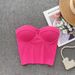Women's Clothing Sexy Strapless Tube Top Vest For Women To Wear Inside And Outside With Beautiful Back One Piece With Chest Pads To Wrap The Chest_ecoleips.com