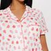 Summer Women's Shorts Set Front Opening Button Skin Friendly Comfortable Home Wear Fresh Design Short Sleeved_ecoleips.com