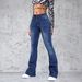 Women's Clothing Washed Jeans Slim Temperament Skinny Trousers_ecoleips.com