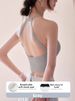 Women's Sexy Backless Halter Neck Camisole Tank Top Padded Bra One Piece Design Cropped Top_ecoleips.com