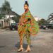 Women's Loose Fitting Two Piece Set Digital Print Black African Style Clothing Autumn Arrival_ecoleips.com