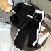 Women's Summer Casual Two Piece Set Round Neck Short Sleeved Top And Loose Pants Comfortable European American Style Printed_ecoleips.com
