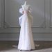 Women's Off-Shoulder Evening Gown Light Luxury Heavy Duty Wedding Dress High-End Party Wear New_ecoleips.com