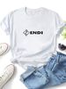 Women’s Solid Color Cotton Tee, Fitted Short Sleeve T-Shirt, Comfortable Everyday Essential Top For Spring & Summer_ecoleips.com