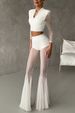 2026 European And American Spring And Summer New Elastic Slim Flared Pants INS Loose Fashion Vacation Trousers_ecoleips.com