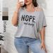 Women's Clothing Fat Mm Large Size Short Sleeve Off Shoulder Tops_ecoleips.com