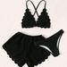 Women's Clothing New Three Piece Swimsuit Tether Sexy Beach Split Bikini Swimsuit_ecoleips.com