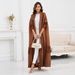 Modest Abaya Dress Trendy Solid Color Batwing Sleeve Kimono Cardigan – Loose & Flowy Women’s Cover-Up_ecoleips.com