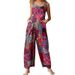 2026 Summer Ethnic Style Printed Overalls For Women, Loose And Slimming, . Independent Station Cross-Border_ecoleips.com
