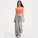 American-style Wide-leg Pants, Vintage Jeans For Women, New Spring-summer Collection, Slimming, Loose, And Drapey_ecoleips.com