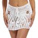 Handmade Crochet Beach Dress Women's Bikini Swimsuit Cover Up 8 Colors Sexy Vacation Style_ecoleips.com
