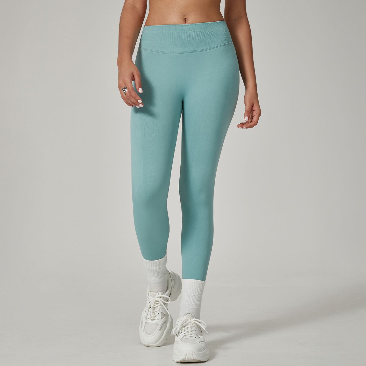 Women's Clothing Sports Style High Waist Yoga Pants No Embarrassing Line Hip Lift Peach Hip Fitness Pants Sports Yoga Pants_ecoleips.com