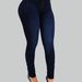 Women's Clothing Autumn And Winter New Women's Fashion Slim High Waist Elastic Skinny Jeans Women_ecoleips.com