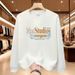 FW25 Matching Couple Cotton Crew Neck Sweatshirt - His & Hers_ecoleips.com