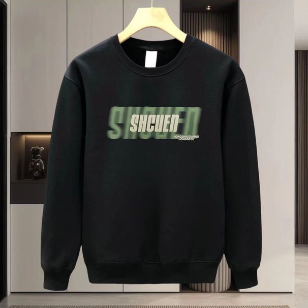 FW25 Matching Couple Cotton Crew Neck Sweatshirt - His & Hers_ecoleips.com