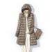Lightweight Detachable Hood Down Coat For Women, Slim Fit Long Puffer Jacket With Warmth, Fashionable Winter Outerwear For Plus Size_ecoleips.com