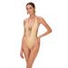 Women's Clothing New Solid Color One Piece Swimsuit For Women Sexy Deep V Backless Skirt Two Piece Suit_ecoleips.com