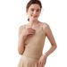 Women's Cashmere Camisole, New Autumn And Winter Ribbed Pullover Wool Knit Slim-fit Vest Top_ecoleips.com