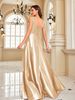 Women's Clothing New Fashion Glittering Square Neck A Line Umbrella Skirt Summer New Temperament Backless Dress_ecoleips.com