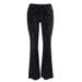 Dark Flared Pants for Women Suede Embossed Design Fashionable Elegant Casual Long Trousers New Summer Style_ecoleips.com