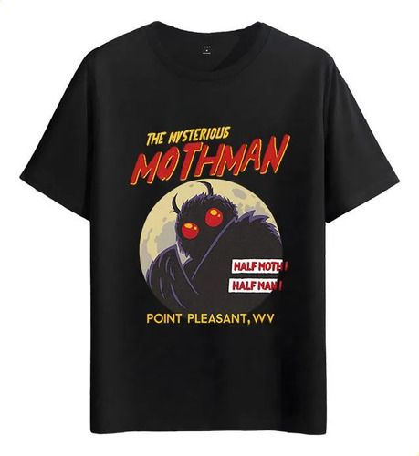 Women's T-Shirts Tshirt Muscle Freaks Mothman Estilo Vintage West Virginia_ecoleips.com