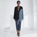 Women's Clothing Korean Style Women's Irregular Denim Patchwork Suit High-End Fashion Casual Loose Fitting Spring_ecoleips.com