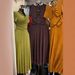 Summer New Women's plus Size Dress Short Sleeve V Neck Elastic Waist Cinching Slim Fit Solid Color Versatile Dress_ecoleips.com