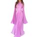 Women's Clothing Autumn Round Neck High Waist Dress Slim Fit Light Luxury Sexy Pleated Dress_ecoleips.com