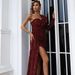 Women's Clothing couture high-end light luxury big swing sexy tail dress_ecoleips.com