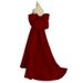 Women's Clothing Toast Dress Bride Spring Temperament Light Luxury Niche High End High End Red Bow Engagement Evening Dress_ecoleips.com