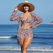 Women's Clothing Fashion Sexy Multi Color Printed Women's Swimsuit Bikini BIKINI Three Piece Women's Swimsuit_ecoleips.com