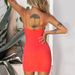 Women Figure‑Flattering Dress With Spaghetti Straps, Backless Cut & Slimming Ruched Details_ecoleips.com