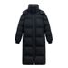 girl Girl Liangshi Autumn Same Style 2025 New Down Jacket Women Extra Long Winter Thick Loose Over-the-Knee Couple Men's Coat_ecoleips.com