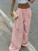 Women's Solid Color Slimming Long Pants 2026 New Summer Thin Casual Loose Fit Bottoms for Foreign Trade_ecoleips.com