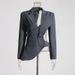 2025s Beware Of Asymmetrical Small 2025 New Model With Niche Design, Hollowed Out Waist Revealing Slimming Suit Jacket_ecoleips.com